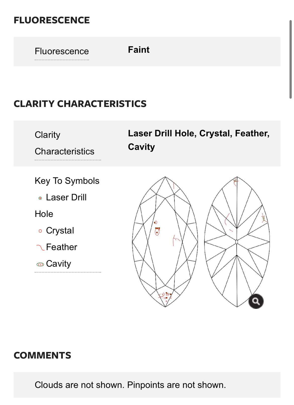 1.00 carat Marquise Diamond H, S12 , GIA CERTIFICATE 6223183760