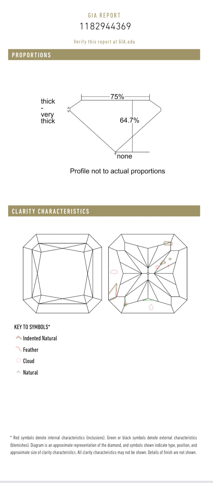 .70 carat Radiant Cut Color G, Clarity VS2 GIA Certified 1182944369