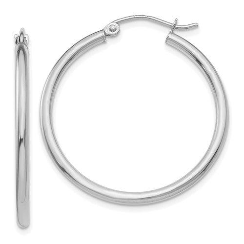 Lightweight Tube Hoop Earrings