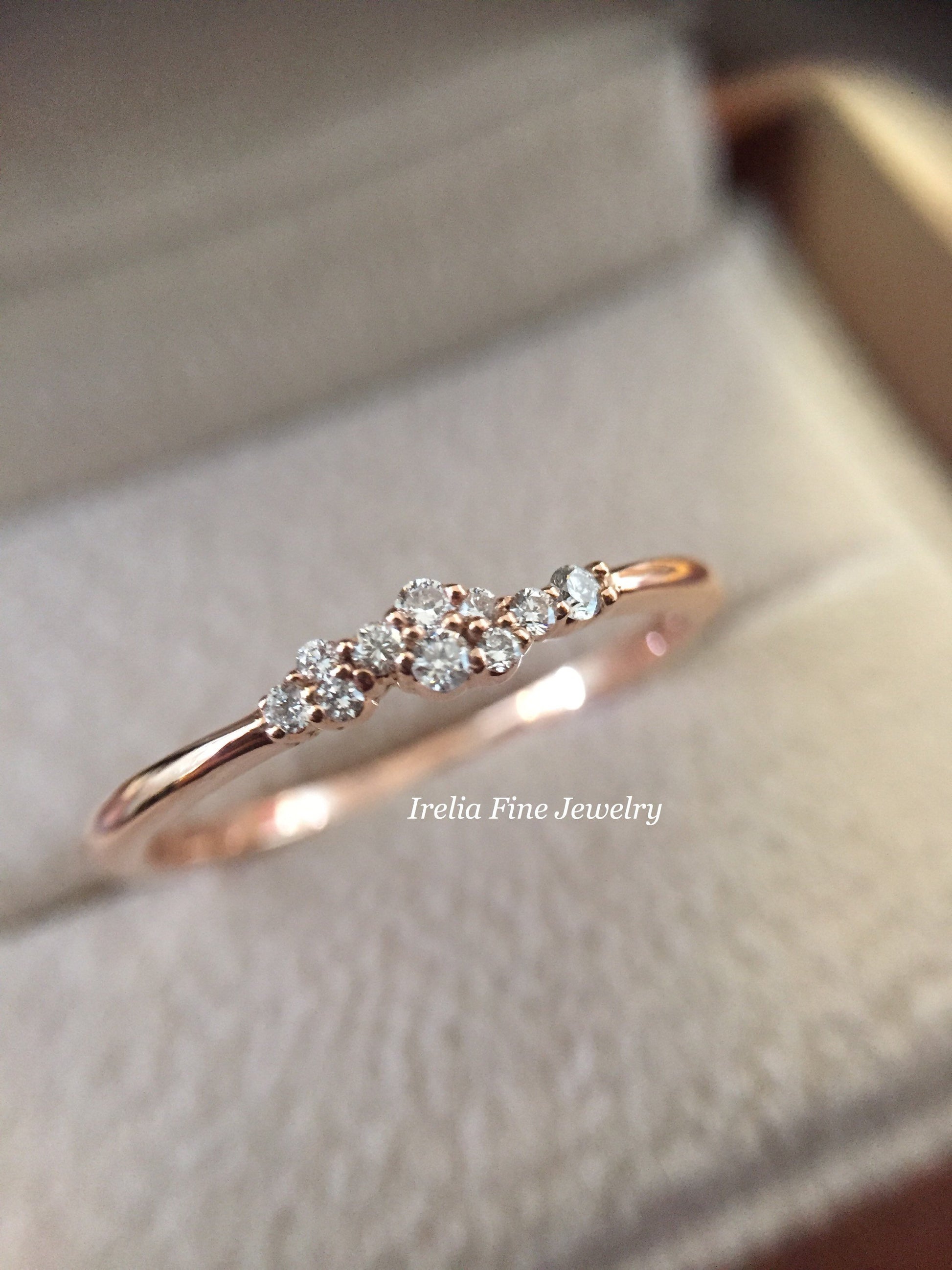 Cluster diamond Ring 