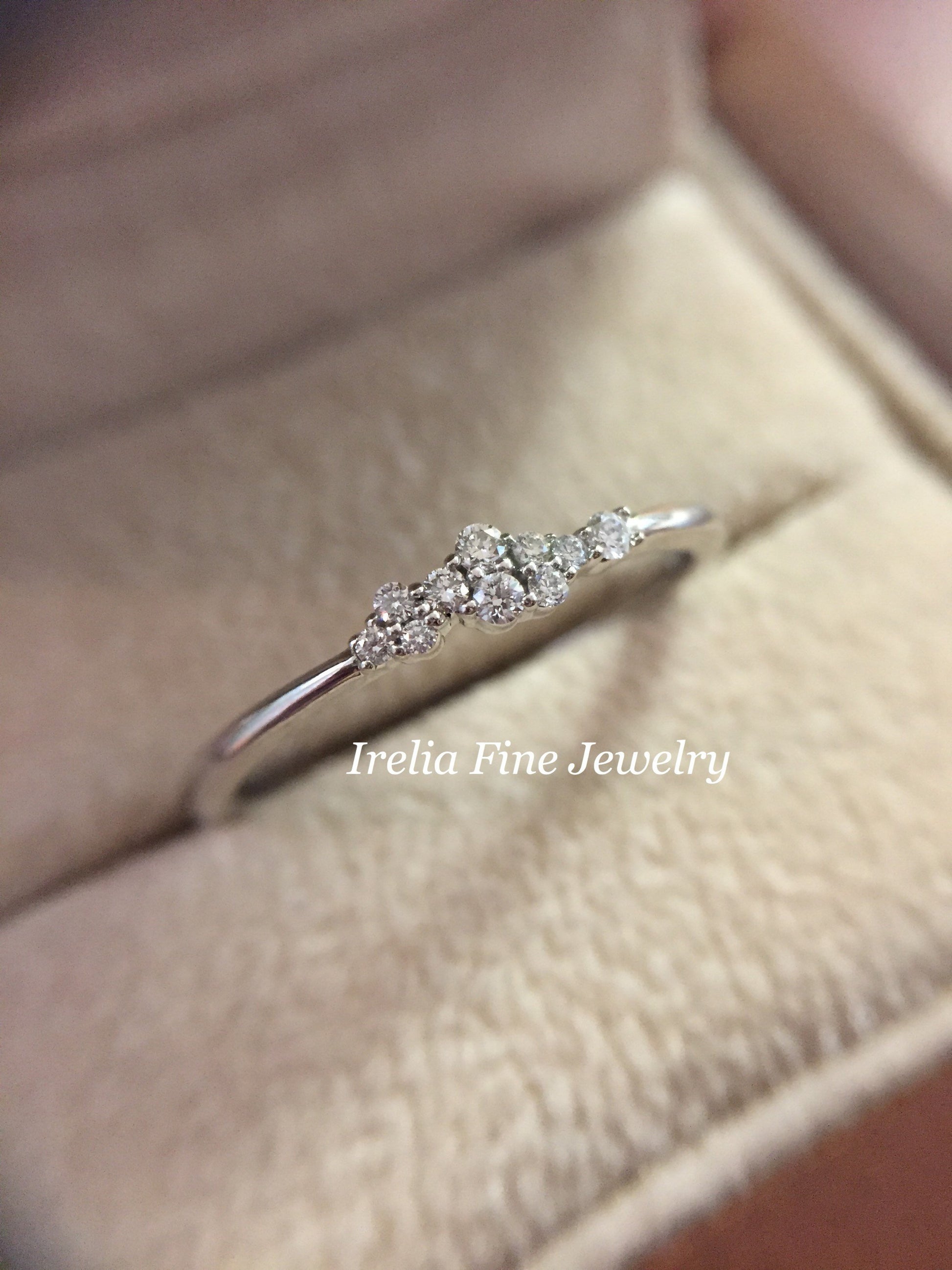 Cluster diamond Ring 