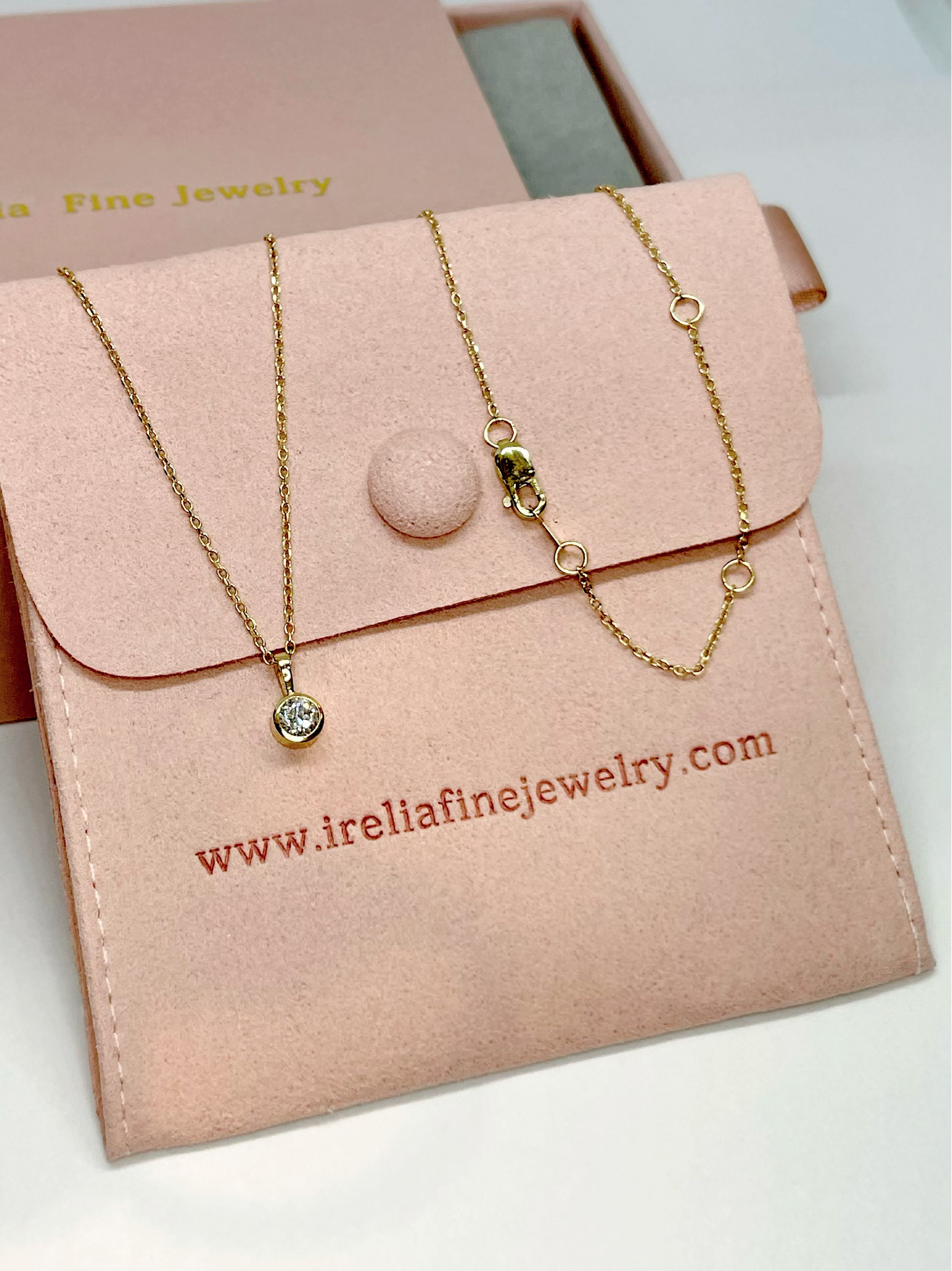 Diamond Bezel Pendant