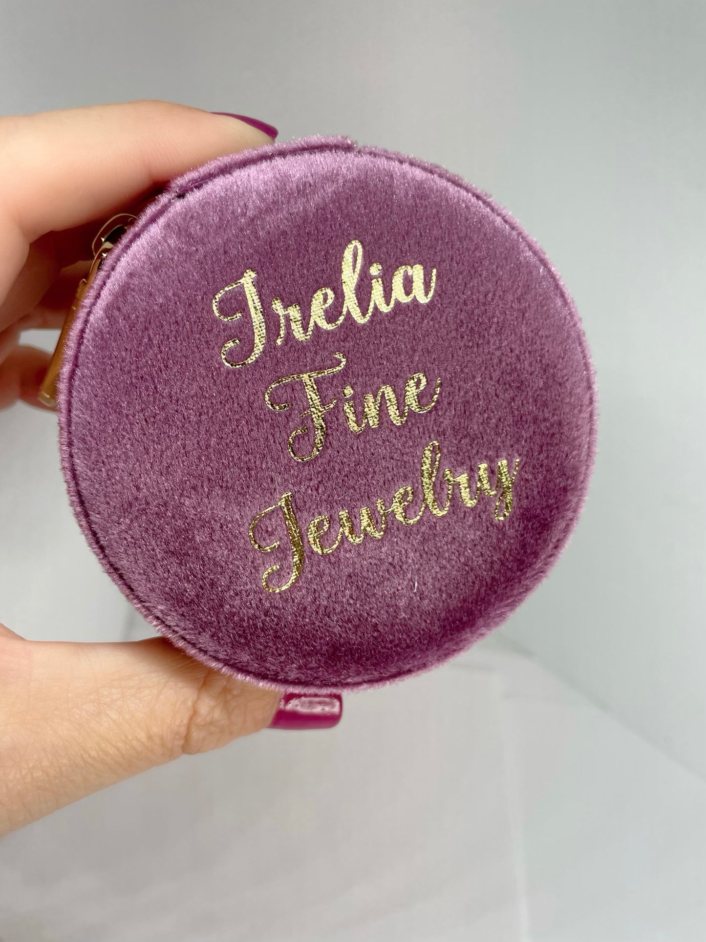 Velvet Jewelry Box