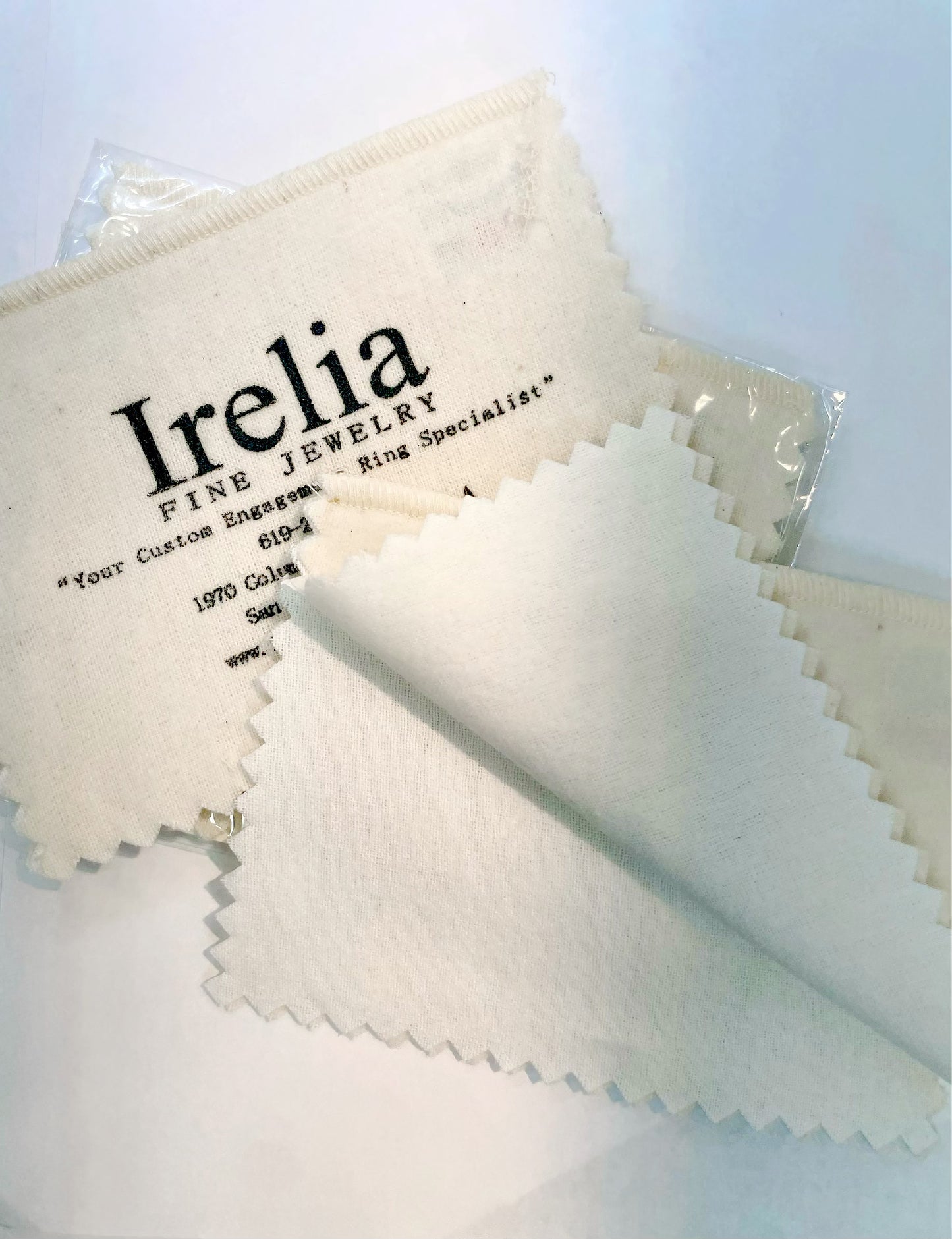 Irelia Custom Jewelry Cleaning Cloth