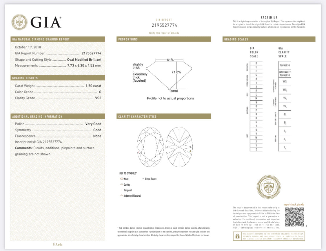 Oval Natural Diamond