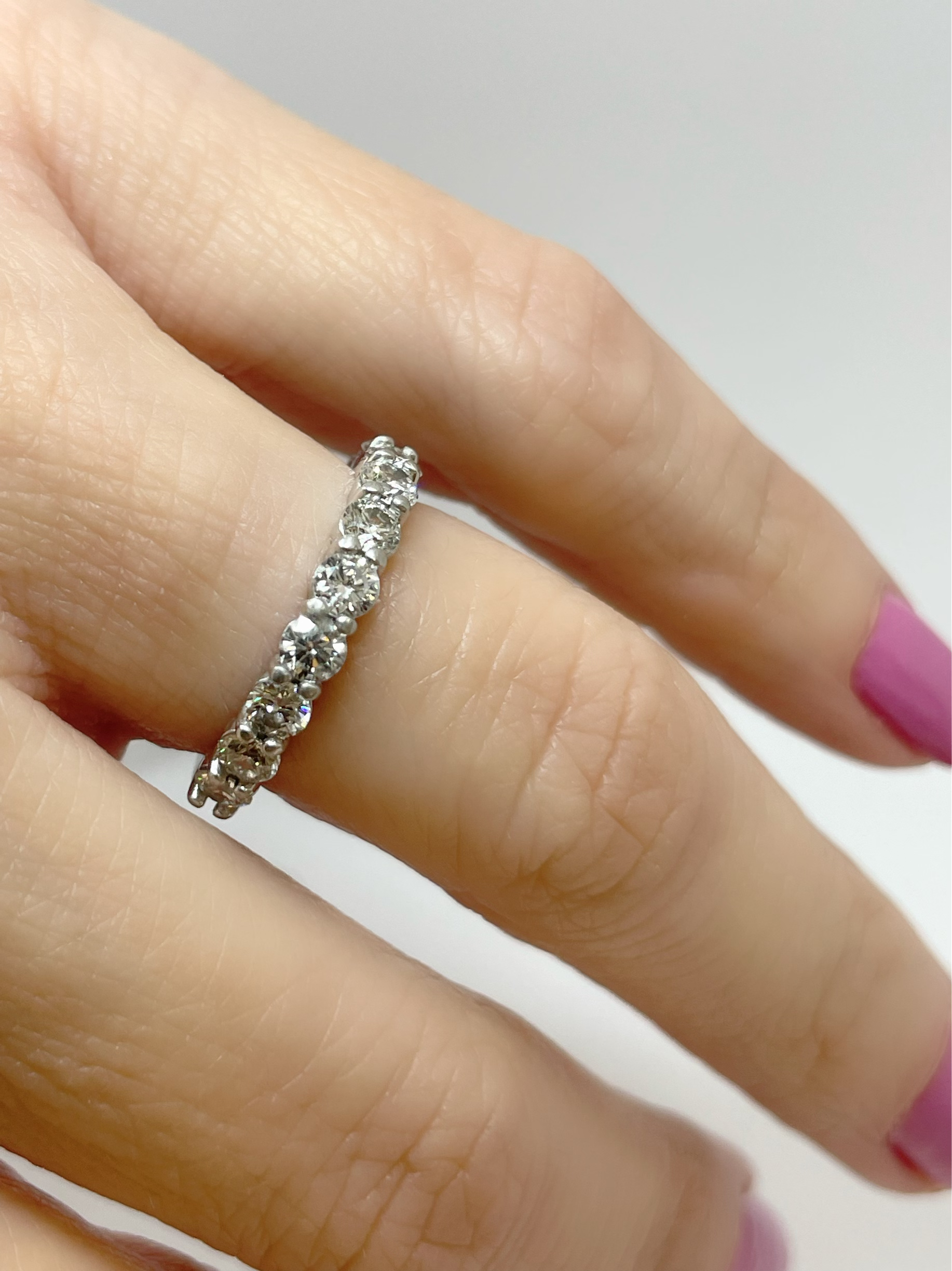 platinum 3 mm Round Anniversary Band