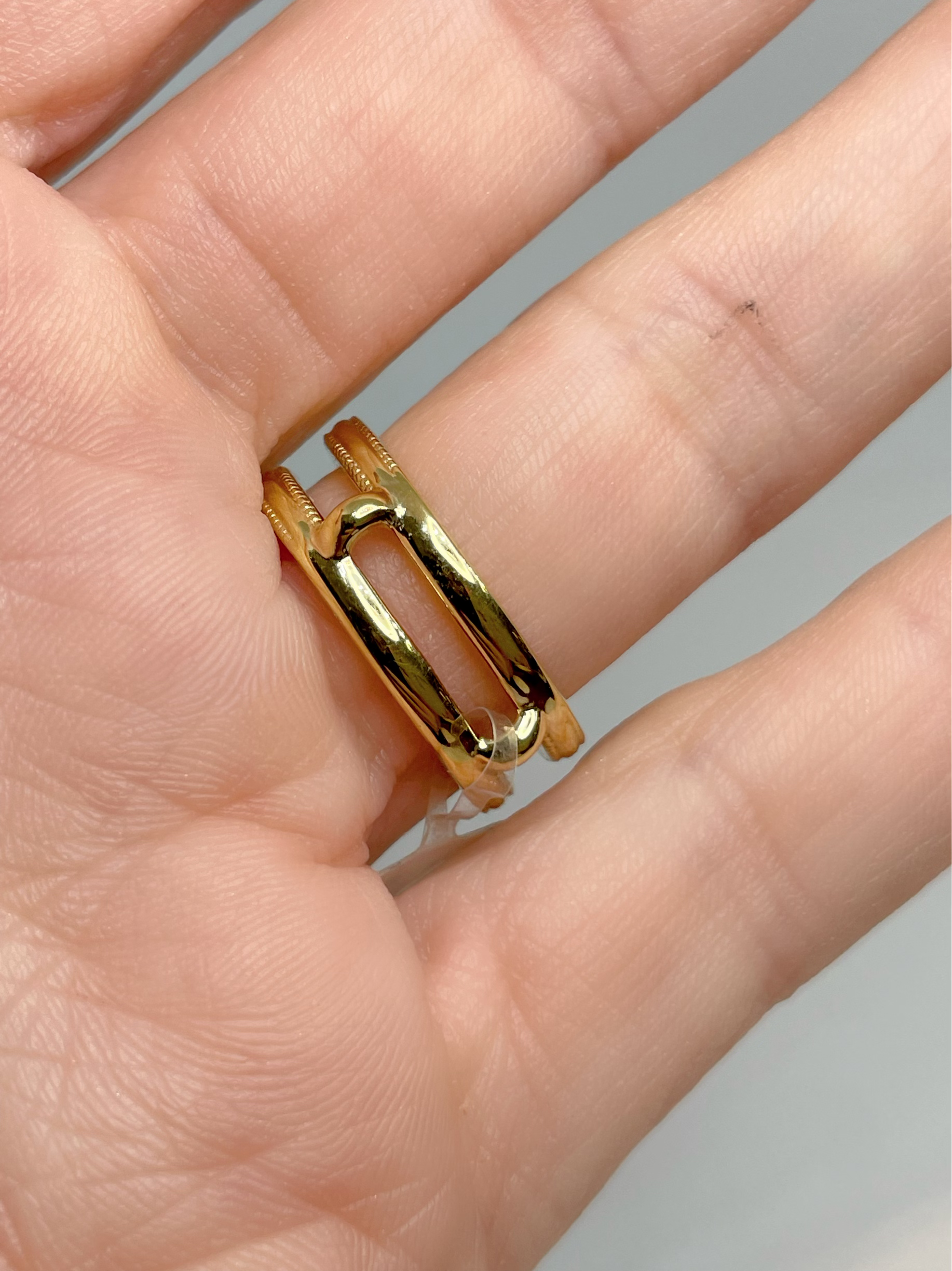 14k gold ring guard 